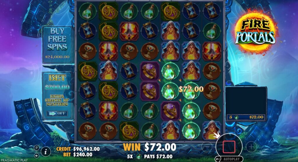 Fire Portal slot